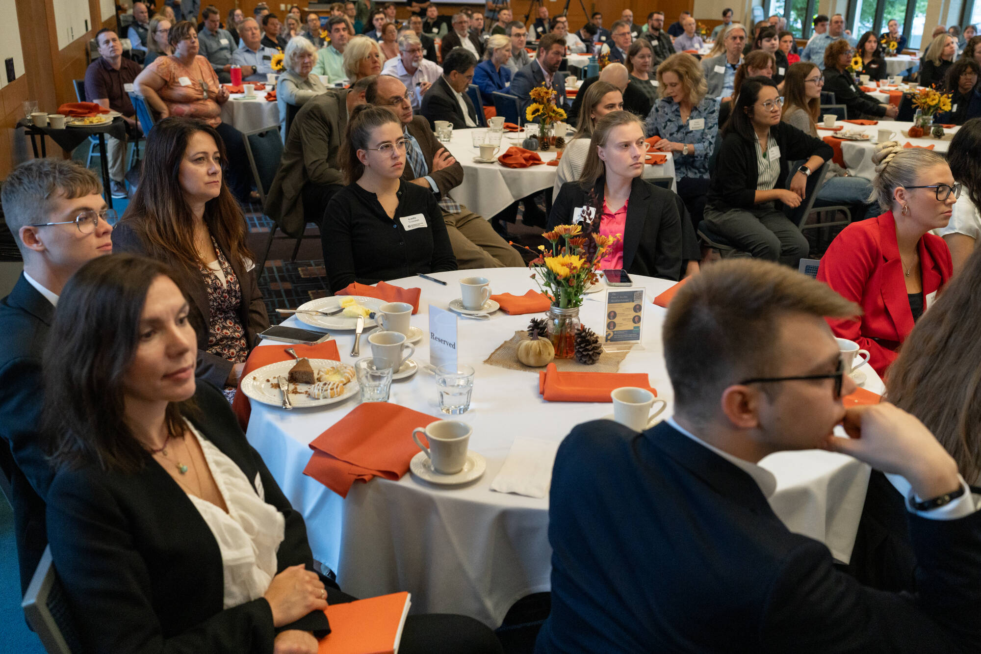 Guests at Secchia Breakfast Lecture